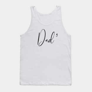 Dad of 3 Tank Top